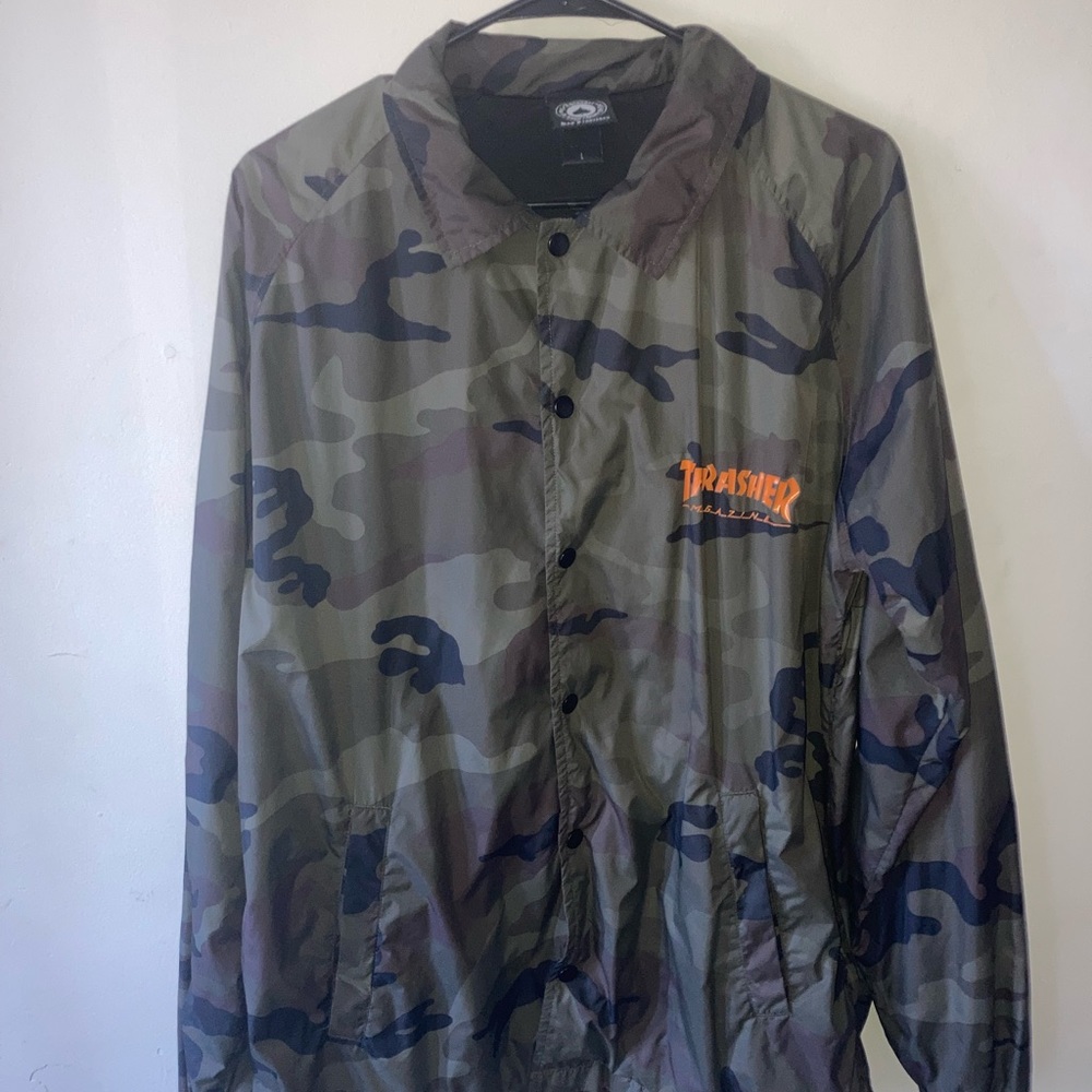 Camo Thrasher Windbreaker
